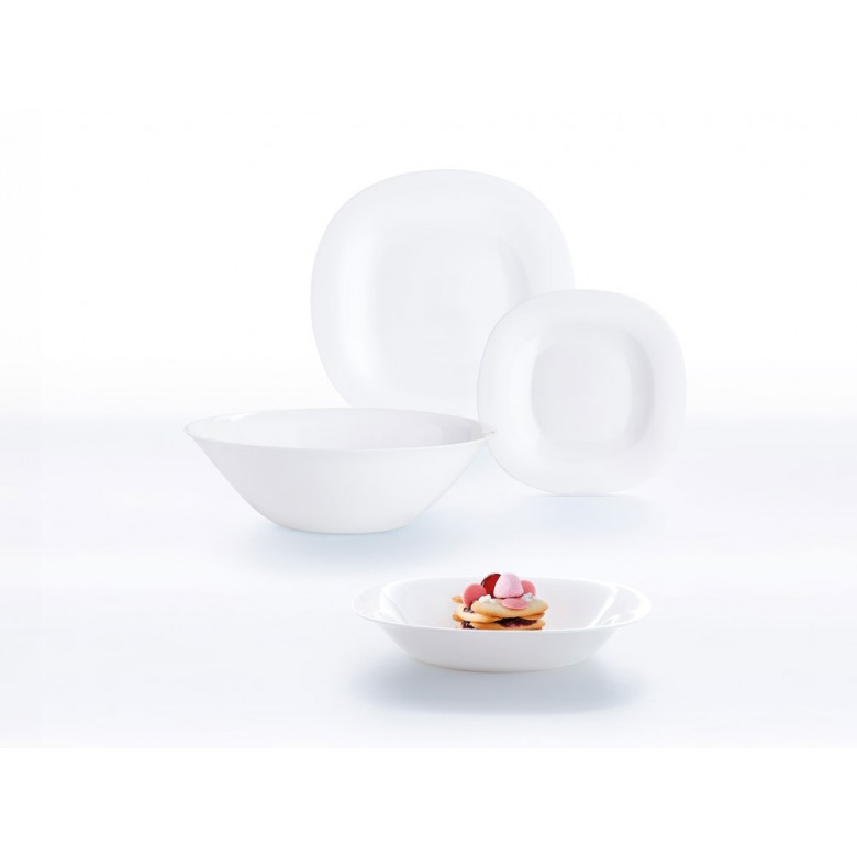 Сервиз Luminarc Carine White - бял - 19 части
